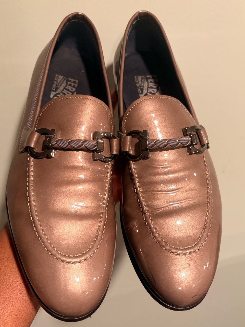Salvatore Ferragamo Horse Bit Loafers
